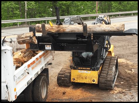 kubota skid steer halverson wood processor|halverson wood sawing.